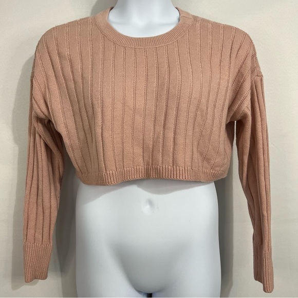 Full Circle Trends sweater mid-drift sweater, half sweater, layering, size large - Picture 1 of 8